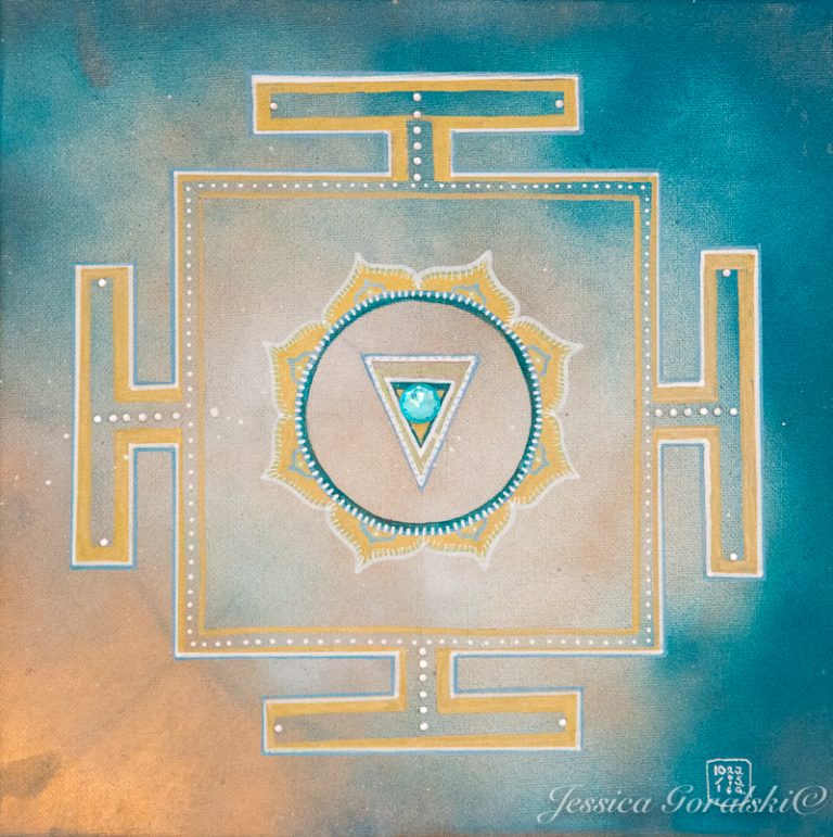 How to create the Kali Yantra Mandala